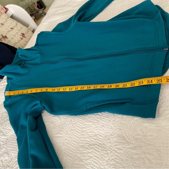 JOE FRESH, TEAL FLEECED JACKET, SIZE: L/G - Picture 6 of 10
